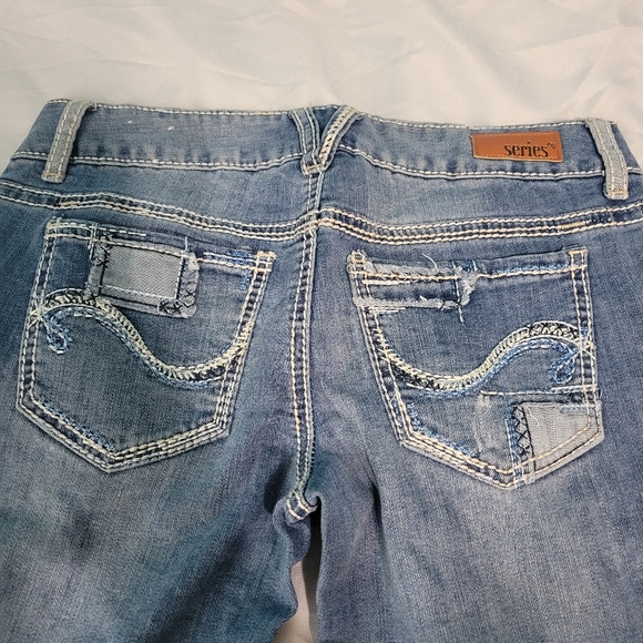 Sexy distressed patchwork jeans - Picture 3 of 5